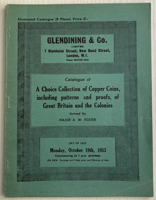 Glendining & Co.- Catalogue of A Choice Collection of Copper Coins, including pa...