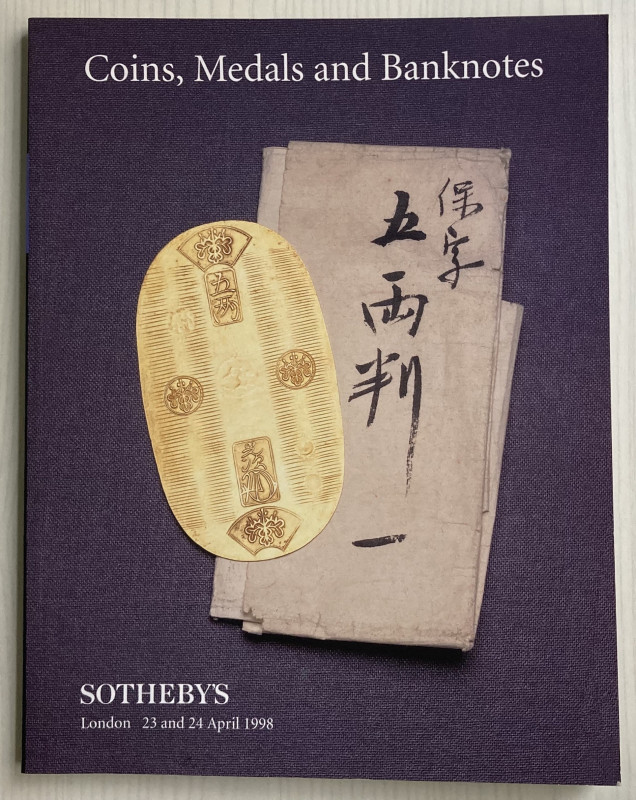 Sotheby's Coins, Medals and Banknotes including Coins from the Collection of the...