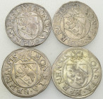 Bern, Lot von 4 AR Batzen (nach 1528)