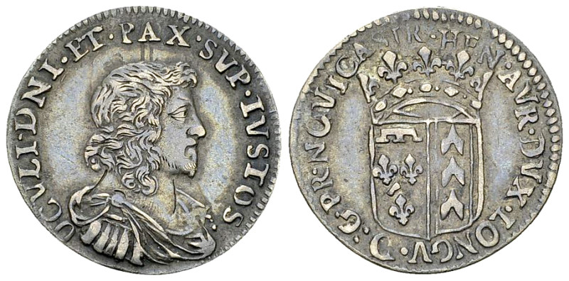 Neuenburg, AR 10 Kreuzer o.J. (1648)

Schweiz, Neuenburg /Neuchâtel. Henri II ...