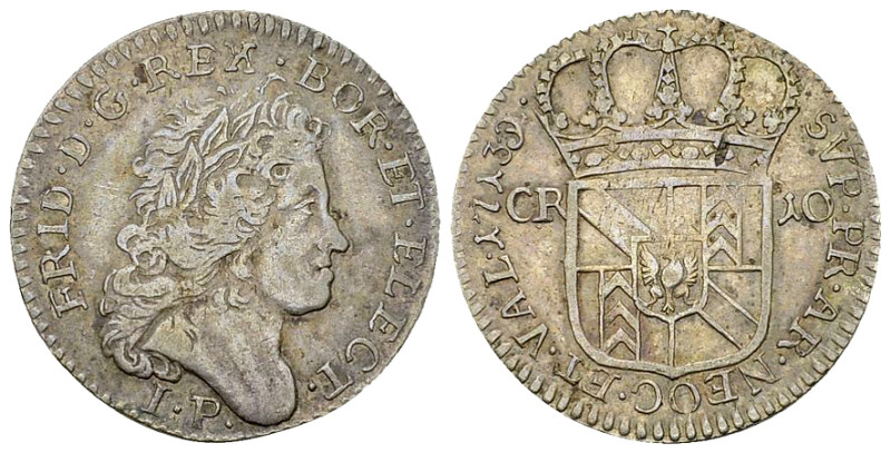 Neuenburg, AR 10 Kreuzer 1713 IP 

Schweiz, Neuenburg /Neuchâtel. Friedrich I ...