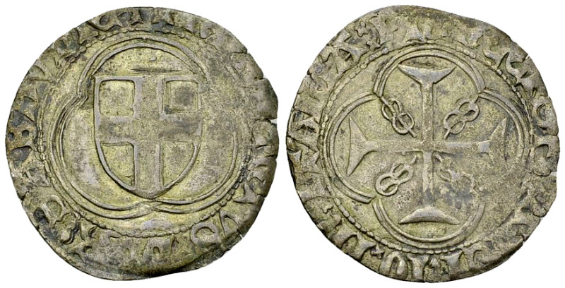 Filiberto I, BI Parpagliola o.J. 

Savoyen. Filiberto I (1472-1482). BI Parpag...