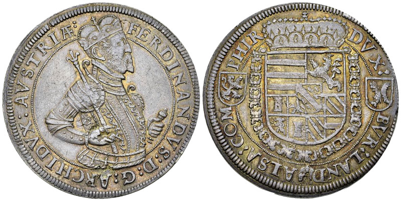 Erzherzog Ferdinand, AR Reichstaler o.J. (um 1590), Ensisheim 

Österreich. Er...