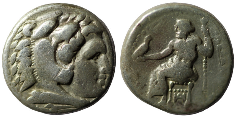 Kings of Macedon, Alexander III the Great (336-323 BC) AR drachm
Weight 4.15 gr...