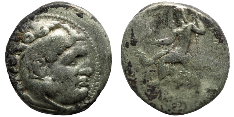 KINGS of MACEDON. Alexander III The Great.(336-323 BC)Drachm.

Obv : Head of H...