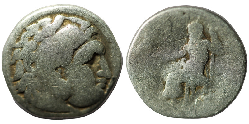 KINGS of MACEDON. Alexander III The Great.(336-323 BC)Drachm.

Obv : Head of H...