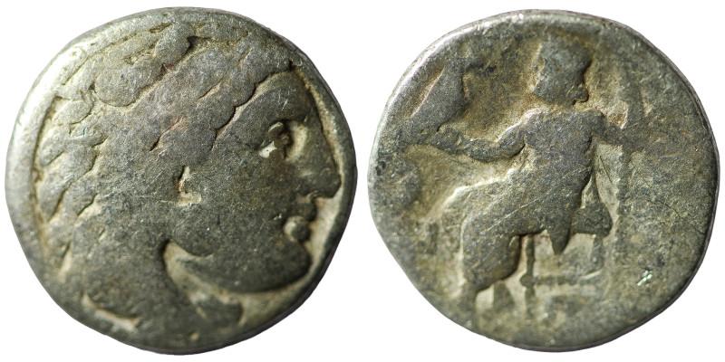 KINGS of MACEDON. Alexander III The Great.(336-323 BC)Drachm.

Obv : Head of H...