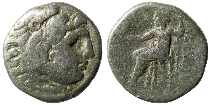 KINGS of MACEDON. Alexander III The Great.(336-323 BC)Drachm.

Obv : Head of H...