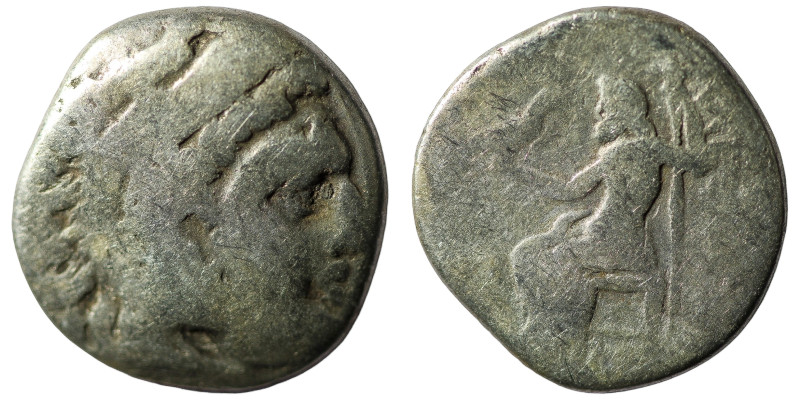 KINGS of MACEDON. Alexander III The Great.(336-323 BC)Drachm.

Obv : Head of H...