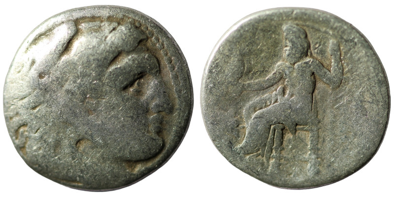 KINGS of MACEDON. Alexander III The Great.(336-323 BC)Drachm.

Obv : Head of H...