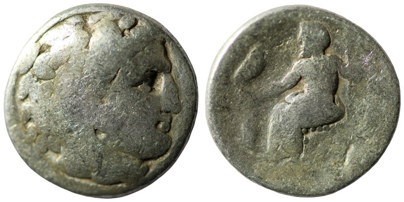 KINGS of MACEDON. Alexander III The Great.(336-323 BC)Drachm.

Obv : Head of H...