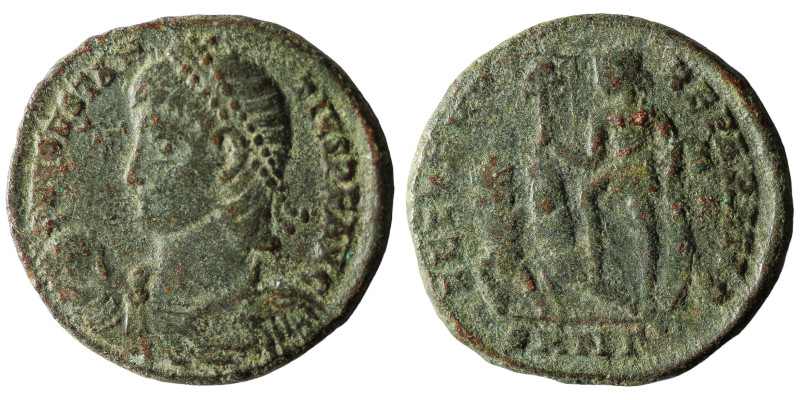 CONSTANTIUS II (337-361).Antioch.Follis.
Weight 4.37 gr - Diameter  20.47 mm