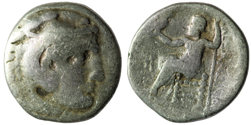 KINGS of MACEDON. Alexander III The Great.(336-323 BC)Drachm.

Obv : Head of H...