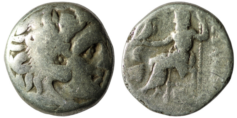 KINGS of MACEDON. Alexander III The Great.(336-323 BC)Drachm.

Obv : Head of H...