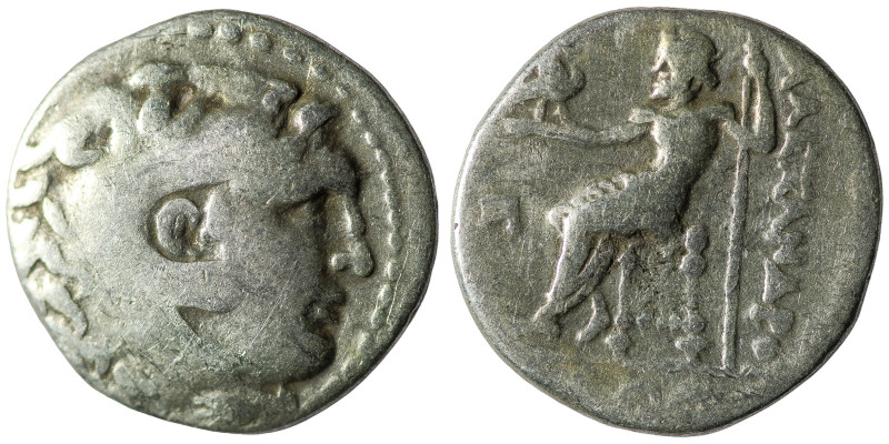 KINGS of MACEDON. Alexander III The Great.(336-323 BC)Drachm.

Obv : Head of H...