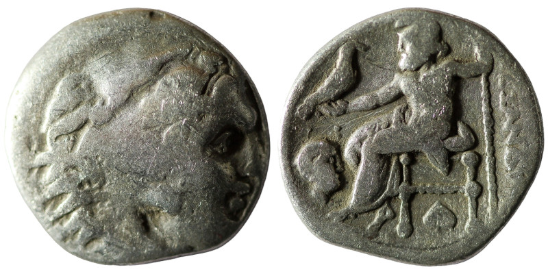 KINGS of MACEDON. Alexander III The Great.(336-323 BC)Drachm.

Obv : Head of H...