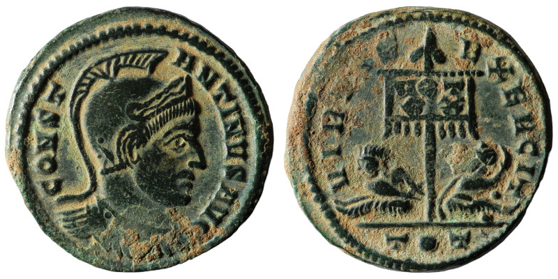 Roman Imperial
Constantine I the Great AD 306-337. Lugdunum (Lyon)
Follis Æ
C...