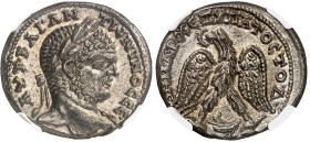 Phénicie – Berytus - Caracalla

Tétradrachme en billon (215-217)

 Magnifique exemplaire.

 Très belle patine médaillier.

 14.11g – Prieur 12...