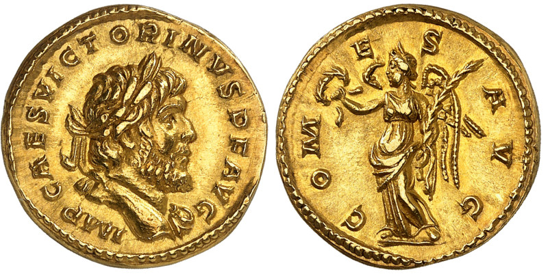 Victorin (269–271)

Aureus – Cologne ou Trêves (fin 269)

Magnifique exempla...