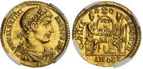Valentinien Ier (364–375)

Solidus - Antioche (367-375)

Magnifique exemplaire ayant conservé son brillant.

Très rare dans cette qualité.

Ex...