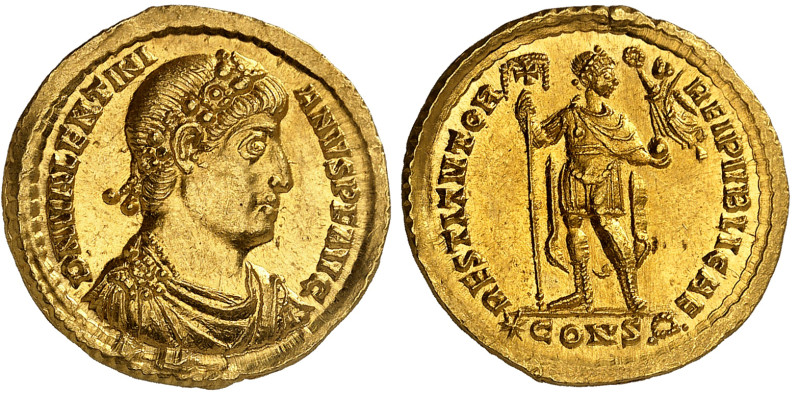 Valentinien Ier (364–375)

Solidus - Constantinople (365-375)

Magnifique ex...