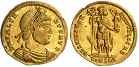 Valens (364-378)

Solidus - Nicomedia (364)

Très bel exemplaire.

4.35g - Depeyrot 10/2 - RIC 2d.1

Superbe - AU