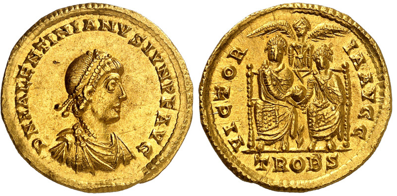 Valentinien II (375-392)

Solidus - Trèves (375-392)

Magnifique exemplaire....