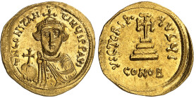 Constant II (641-668)

Solidus - Constantinople (650-651)

 Exemplaire d'une qualité exceptionnelle.

4.33g - DO 16e - S. 953

FDC Exceptionne...