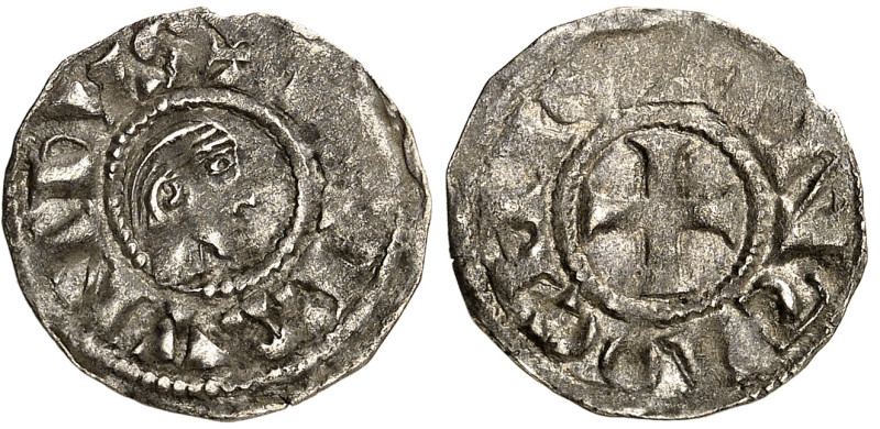 Principauté d’Antioche

Raymond de Poitiers (1136-1149)

 Denier en argent –...