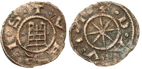 Baronie de Beyrouth

Raymond de Tripoli (1184-1186)

 Pougeoise en cuivre – ND

 Bel exemplaire.

 Rare.

 

 

 Acheté en main privée à...