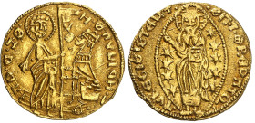 Ile de Chios – La Maona

Tommaso di Campofregoso (1437-1442)

 Sequin en or – ND

 Magnifique exemplaire.

 Très rare dans cette qualité.

 ...