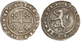 Royaume de Chypre

Henri II et Amaury Prince de Tyre (Usurpateur) (1306-1310)

 Gros d’argent – ND 

 Bel exemplaire.

 Rarissime.

 

Ach...