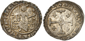 Royaume de Chypre

Pierre Ier (1359-1369)

 Gros d’argent – ND

 Magnifique exemplaire.

Très belle patine.

 Rare dans cette qualité.

 ...
