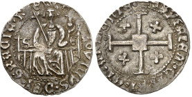 Royaume de Chypre

Louis de Savoie (1459-1460)

 Gros d’argent – ND 

 Bel exemplaire de flan large.

 Rare.

 

Acheté en main privée à G...