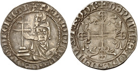 Rhodes – Ordre hospitalier de Saint Jean de Jérusalem

Dieudonné De Gozon (1346-1353)

 Gigliato en argent – ND 

 Magnifique exemplaire.

 Ra...