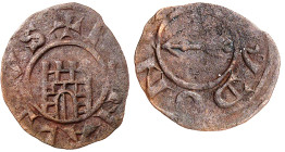 Baronnie de Sidon

Raynald Grenier (1170-1204)

 Pougeoise en cuivre – ND

Très rare.

 

Acheté en main privée à Genève (étiquette jointe)....