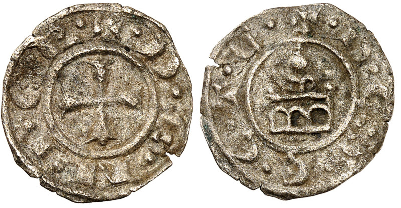 Baronnie de Sidon

Balian Grenier (1229-1240)

 Denier en billon – ND

 Ma...