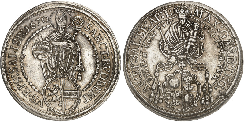 Autriche – Salzbourg

Max Gandolph de Kuenburg (1668-1687)

 Taler en argent...