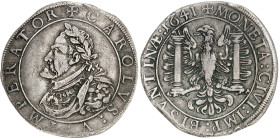 France - Franche-Comté

Charles Quint (1530-1556)

Daldre en argent - 1641 (Besançon)

Rare.

28.01g - KM 27 - Dup. 3063

TTB - XF