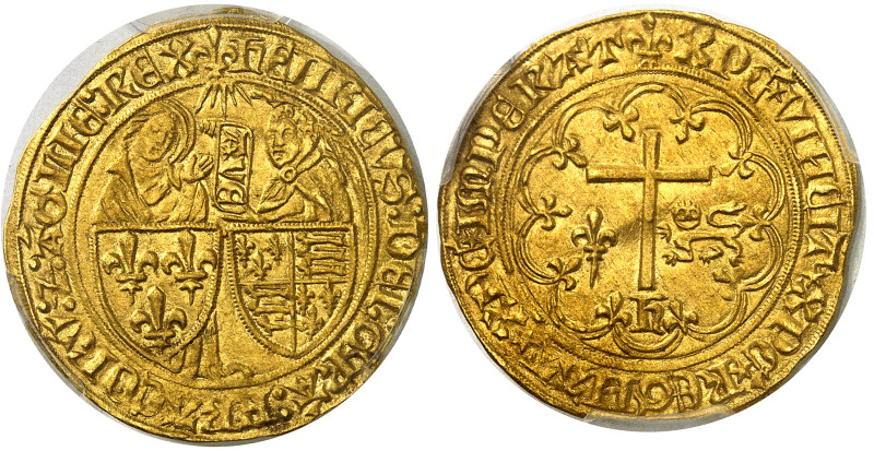 France

France - Henri VI (1422-1453)

Salut d'or - 2ème émission (6 septemb...