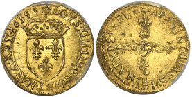 France

Louis XIII (1610-1643)

 Écu d'or au soleil - 1635 & Aix-en-Provence

 Magnifique exemplaire ayant gardé son brillant d’origine.

 Rar...