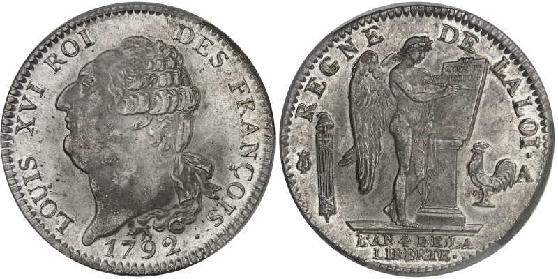 France

Constitution (1791-1792)

Écu en argent de 6 livres type François - ...
