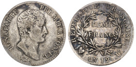 France

Consulat (1799-1804)

1/2 franc - An 12 U Turin

D'une insigne rareté.

Le plus bel exemplaire gradé.

2.5g - G. 394 - F. 173.15

...