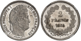 France

Louis-Philippe Ier (1830-1848)

2 francs - 1835 A Paris

D'une qualité remarquable.

Le deuxième plus haut grade, le plus haut grade é...