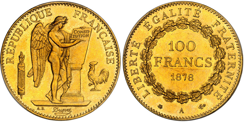 France

IIIème République (1871-1940)

100 francs en or - 1878 A Paris

Le...