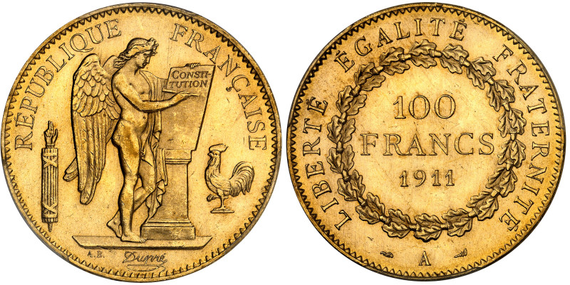 France

IIIème République (1871-1940)

100 francs en or - 1911 A Paris

D'...