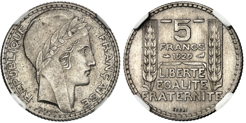 France

IIIème République (1871-1940) 

Essai en nickel du 5 francs Turin - ...