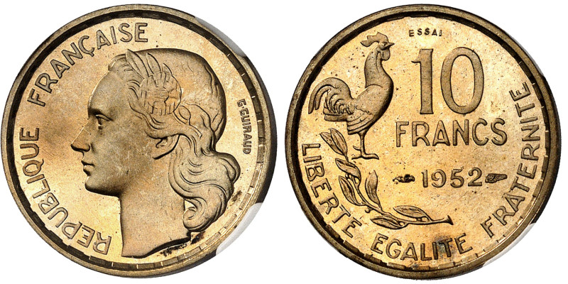 France

IVème République (1947-1959)

Essai-Piéfort en bronze-aluminium du 1...