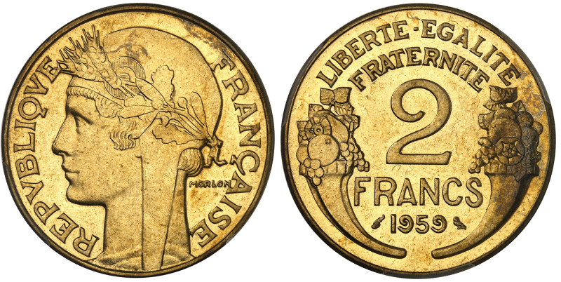 France

Vème République (1959 à nos jours)

Epreuve en cupro-nickel-aluminiu...