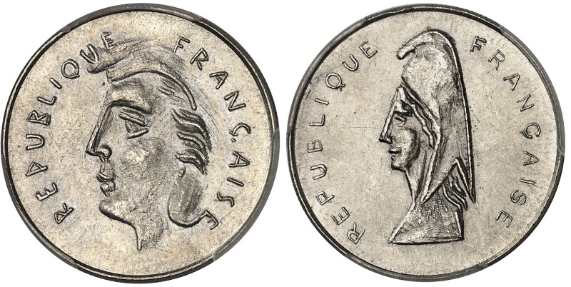 France

Vème République (1959 à nos jours)

Épreuve double effigie en nickel...